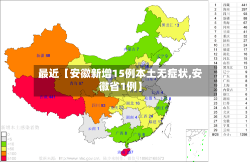 最近【安徽新增15例本土无症状,安徽省1例】-第3张图片