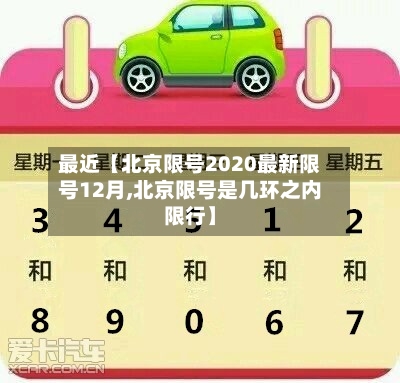 最近【北京限号2020最新限号12月,北京限号是几环之内限行】-第2张图片