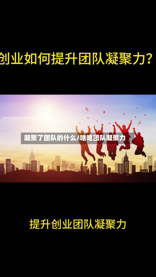 凝聚了团队的什么/啥啥团队凝聚力