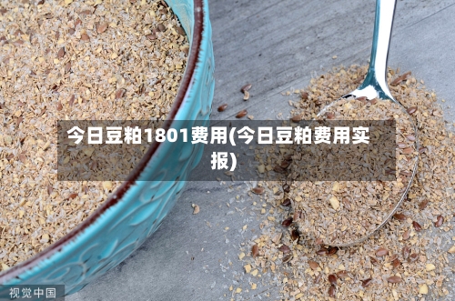 今日豆粕1801费用(今日豆粕费用实报)