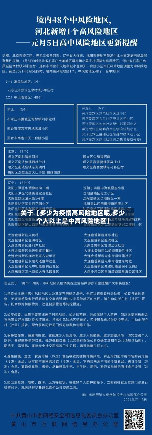 关于【多少为疫情高风险地区呢,多少个人以上是中高风险地区】-第3张图片