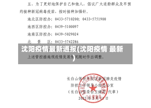 沈阳疫情最新通报(沈阳疫情 最新)-第2张图片
