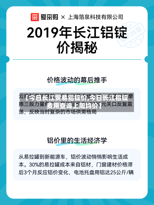 【今日长江贸易铝锭价,今日长江铝锭费用查询上周均价】-第2张图片