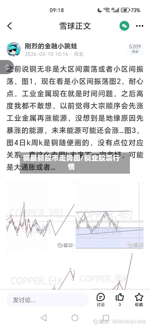 铜最新股市走势图/铜业股票行情