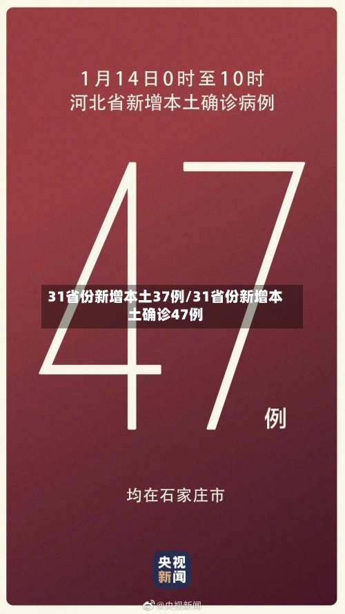 31省份新增本土37例/31省份新增本土确诊47例