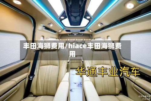 丰田海狮费用/hiace丰田海狮费用-第3张图片